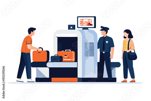 Icon letters white check image generation simple security composition vector no luggage