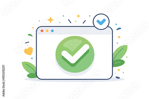 No feedback icon checkmark vector background generation text image svg clean isolated