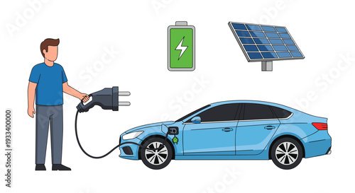 A smiling woman actively runs, near a smartwatch, a water bottle, a towel, and running shoes, depicting fitness.