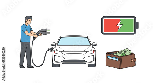 A man with a backpack holds a phone and a mug, accompanied by athletic shoes, depicting a casual and active journey.