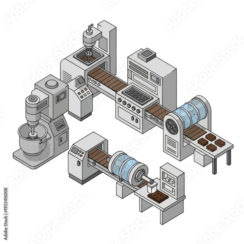Industrial Manufacturing Equipment Assembly Line Machinery.