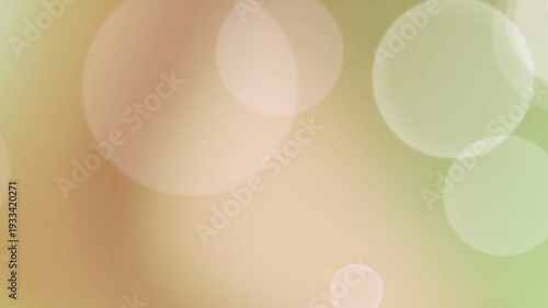 Soft Focus Circles on Gradient Background.