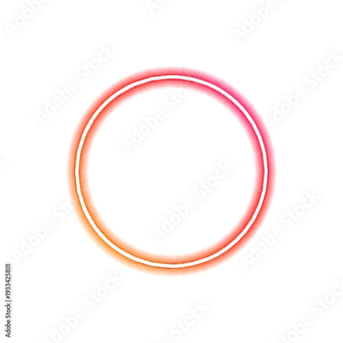 PNG glowing gradient circle with reflective highlights. Smooth luminous edges create dreamy futuristic style. Perfect for social media graphics.