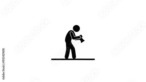 Person Reviewing Photo Result Icon