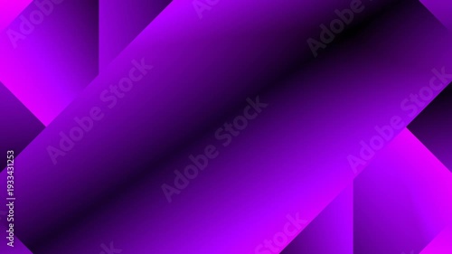 Vibrant Purple Geometric Shapes in Motion.