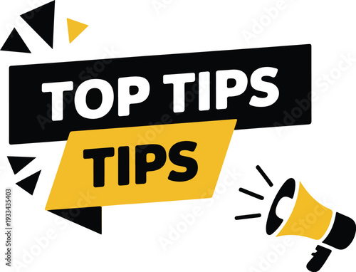 Top tips, valuable advice, helpful suggestion, expertise, guidance, and important information concepts