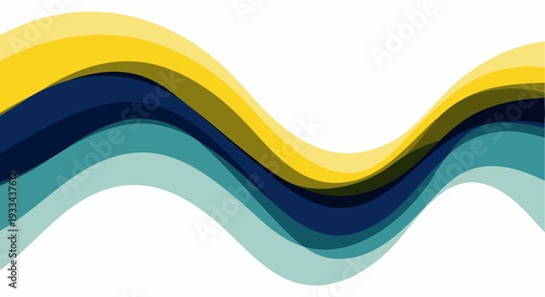 abstract wavy lines in multiple colors.