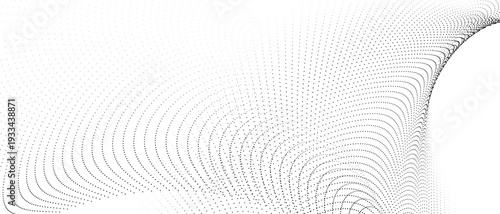 Minimal Black Dot Mesh Abstract Background on White, Suitable for Editorial Publications, Corporate Identity Website Sections, Print Layouts and Professional Branding Systems