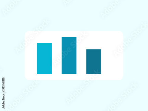 A graphic representation shows three bars on a light background