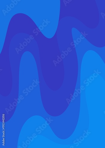 Blue and Purple Fluid Gradient Abstract Background