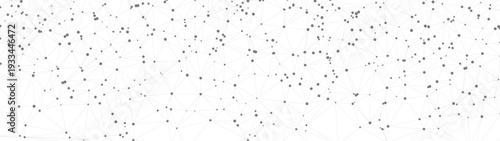 Dots connected by lines. Technology abstract background. Minimalist mesh backdrop. Abstract polygonal shape.