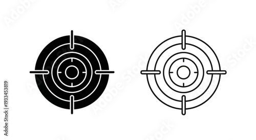 Target designs and patterns Vector