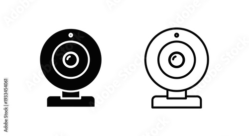 Modern webcam designs Vector
