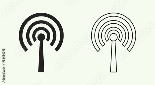 Wifi signal icons design Vector