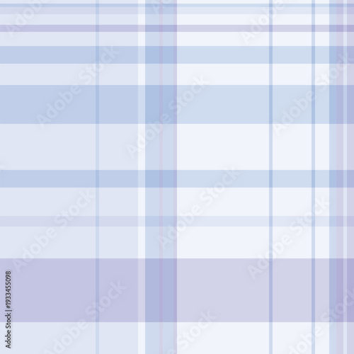Pillow vector tartan pattern, rough texture check textile. Glen background seamless fabric plaid in light and white colors.