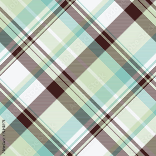 Celebrate pattern background plaid, periodic textile tartan fabric. Royalty seamless vector check texture in white and light colors.