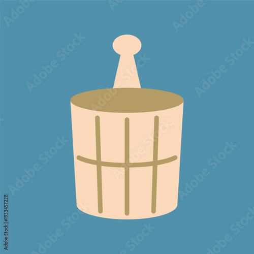 お風呂の桶アイコン