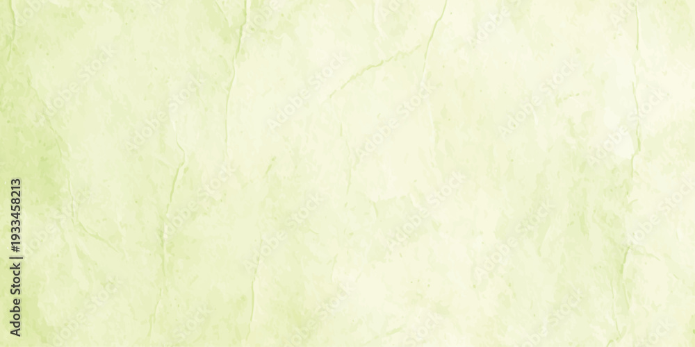 Obraz premium abstract pale lime green watercolor texture background with subtle mottled grunge effect and soft pastel paper grain