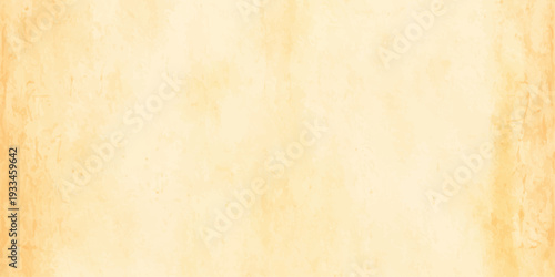 Antique aged parchment paper texture background with distressed yellowed borders and subtle mottled vintage grunge effect