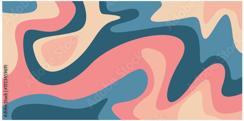 Vector colorful geometric liquid abstract background  walpaper 38