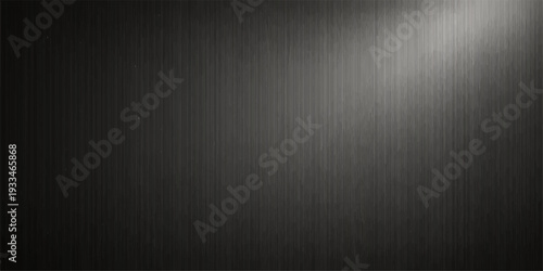 Textured Metal Abstract: The image features a close-up of a brushed metal surface, the metallic texture reflects light and shadow.