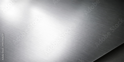 Brushed Metal Surface: An abstract texture image showcases the sleek lines and subtle luster of brushed metal. An ideal background for tech and industrial concepts.