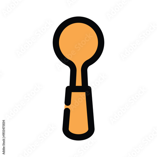 Spoon icon design template