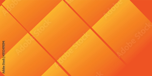 Abstract orange and yellow geometric background. Modern concept for graphic design, background, web design, poster, banner, book, slideshow. Vector illustration