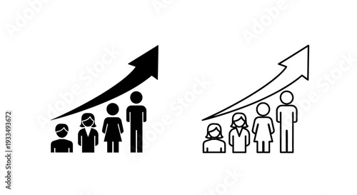 Growth and development Vector