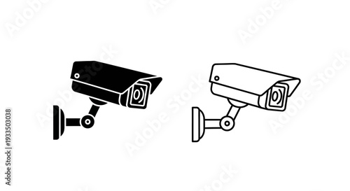 Security cameras Vector