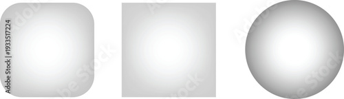 Geometric shapes in a row, viewed from the front, forming a simple composition, file reference Background 4.png, 30 percent relevance