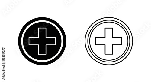 Medical symbols design Vector