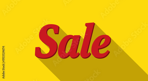 Red Sale Text on Yellow Background 1.