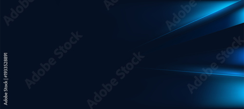 Modern Blue Abstract background with diagonal lines and polygon elegant background and banner business product present