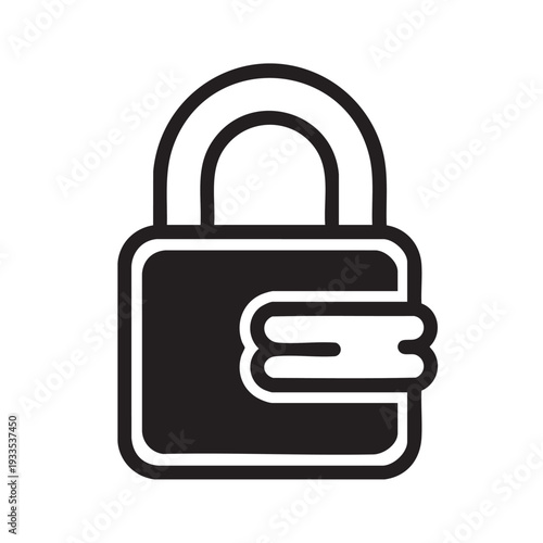 An unlocked padlock icon symbolizing security and safety measures in a digital illustration