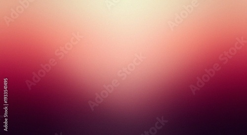 Quadro su tela Gradual transition of warm hues from bright pink to deep maroon at dusk illustra