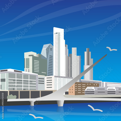 Pueto madero, arquitectura, Buenos aires