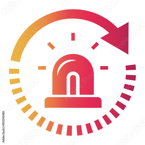 response Gradient icon