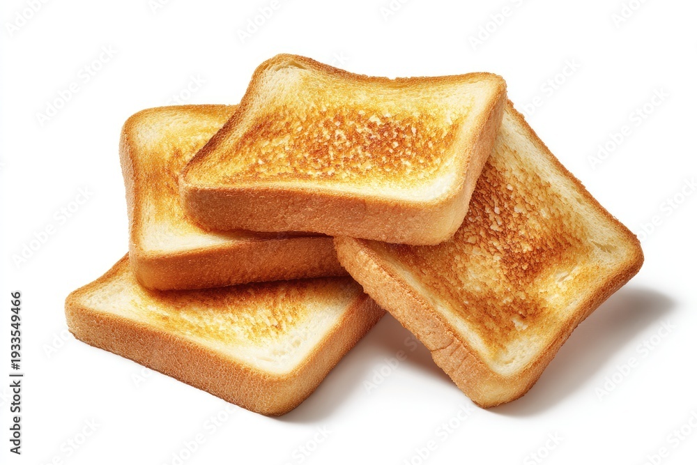 Fototapeta premium Toasted bread slices (1)
