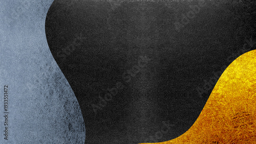 金と青のある背景デザイン