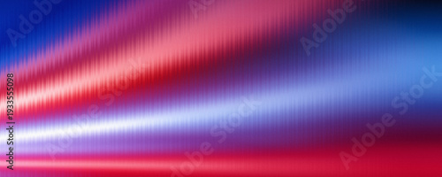 A vibrant abstract background with streaks of red, white, and blue light radiating across the frame, creating a dynamic and energetic visual effect.