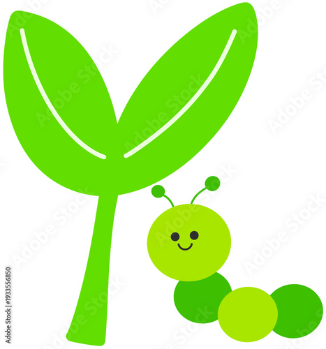 Simple Hand Drawn Sprout Illustration