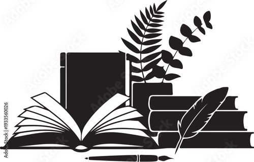 Inspiring study motivation wall panel design featuring clean typography and modern layout style