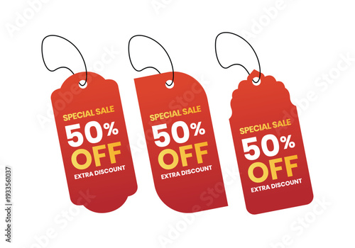 promotional discount design for goods