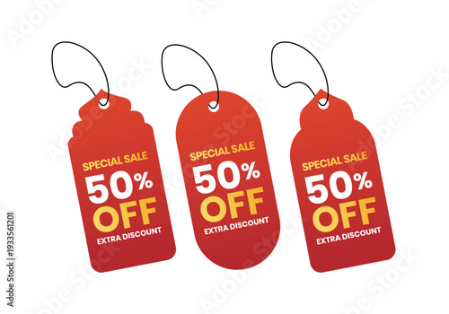 promotional discount design for goods