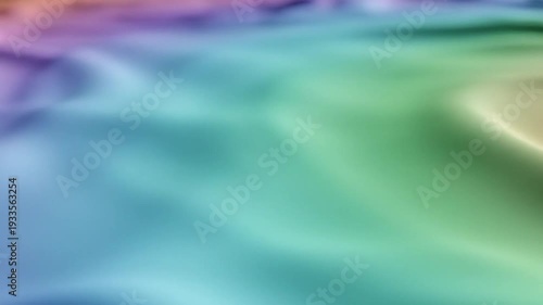 Abstract colorful fluid waves with soft gradient colors