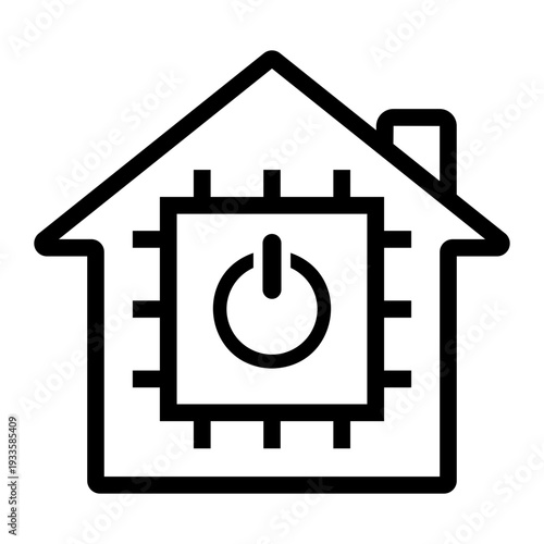 automation Line Icon