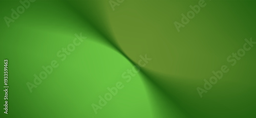 Abstract gradient podium background. Empty green 3D studio background. Clean scene for product presentation mockup template. eps 10