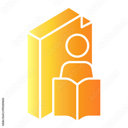 author Gradient icon