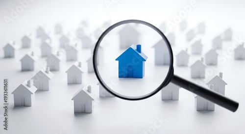 Finding the Perfect Home Property Search Real Estate Concept